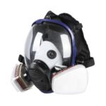 Full-face respirator for spray painting in chemical plants Dust-proof full-face respirator Protective gas mask