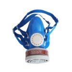 Single-canister gas mask Self-contained filtering respirator Spray painting protective half-mask
