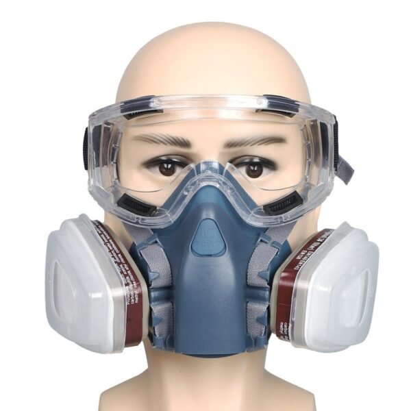 Gas mask for formaldehyde protection Anti-formaldehyde spray dust mask Dust-proof protective face shield for renovation grinding